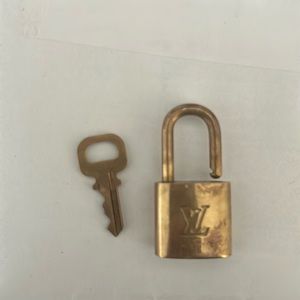 Louis Vuitton lock and key